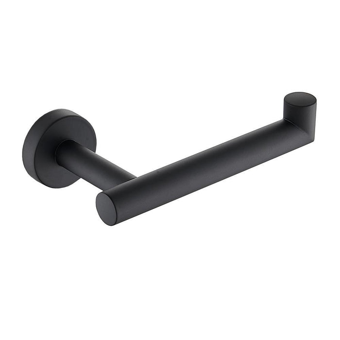 XIVADA Toiletrolhouder Mano - Inclusief schroefset - Rvs - Zwart