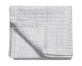Bedsprei | Wafeldeken Pure 31 Grey | 180 x 260 cm | Grijs | Wit