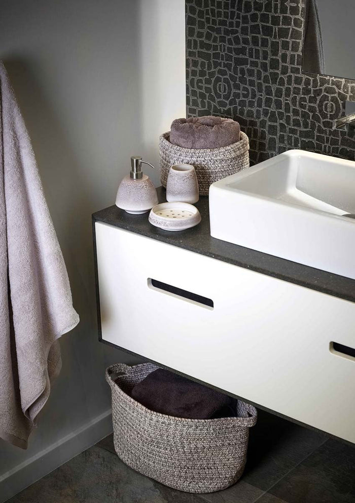 Figo Zeepdispenser Malva | Paars | Stoneware