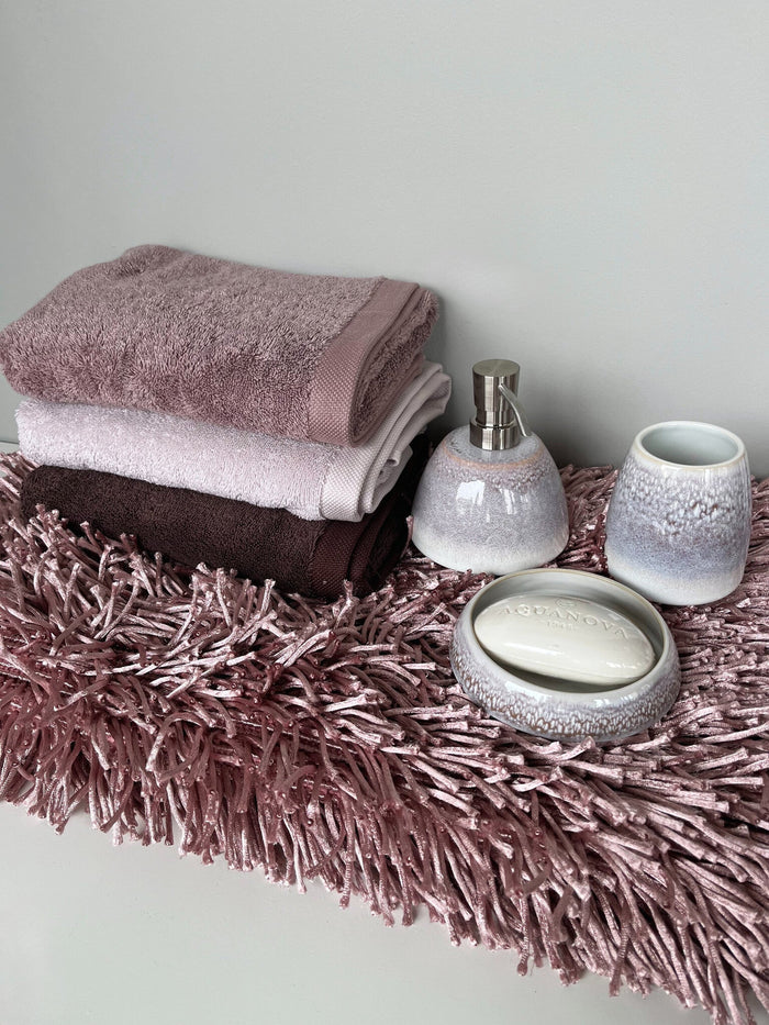 Figo Zeepdispenser Malva | Paars | Stoneware