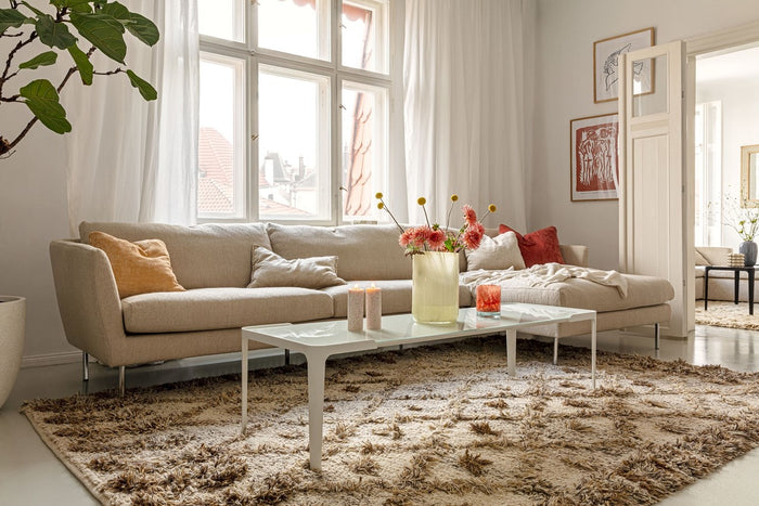 Sits Betty 3-Zits Hoekbank Beige Rechts|Links