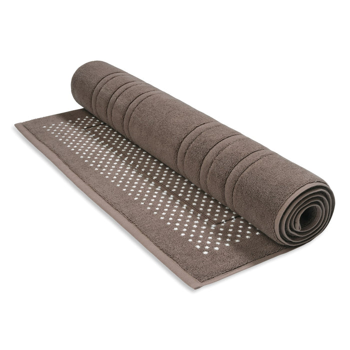 Houston Badmat Espresso | 70 x 140 cm | Bruin | Katoen
