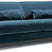 Sits Brandon Velvet Navy Blauw 3-zits Bank