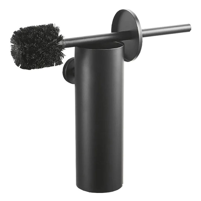 XIVADA Toilet set zwart - 4-delig - Hangend - Rvs - Zwart