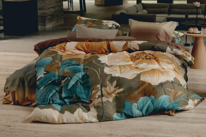 Home Benevento Kussensloop Hazel | 40 x 55 cm | Bruin | Katoen | Wol