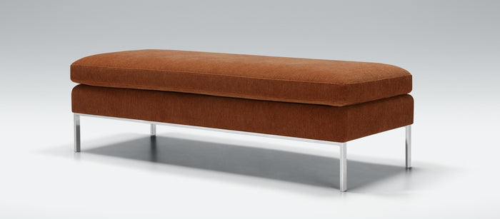 Sits Justus Voetenbank Oranje 123 x 65 cm