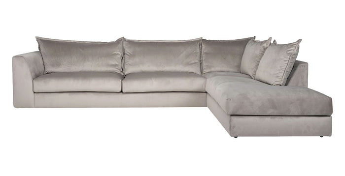 Richmond Interiors Roxanne 3-zits+Ottoman Ban  Rechts Khaki