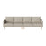Bolia Scandinavia Remix 4-zitsbank - Dark Beige