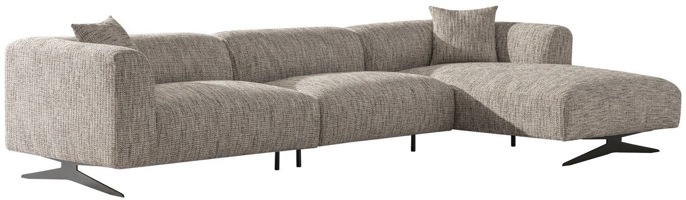 Richmond Interiors Hoxton Trendy Nature 3-zits Hoekbank Rechts