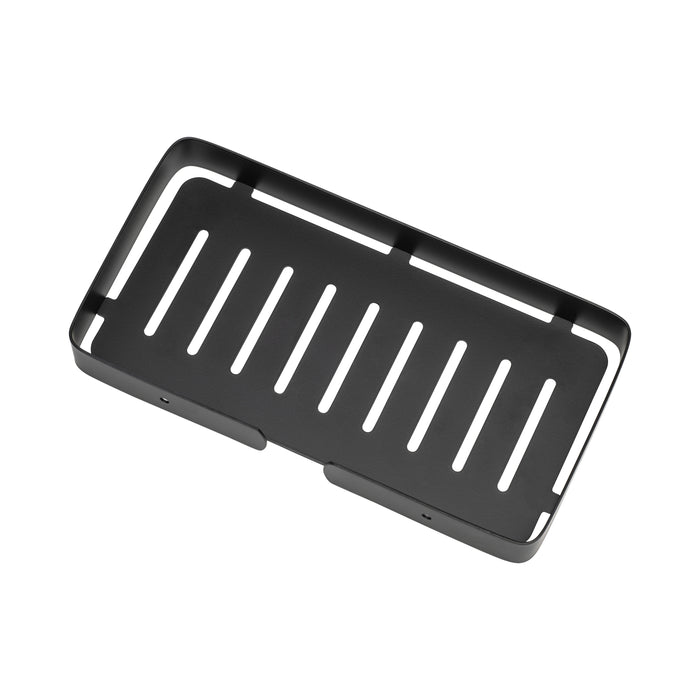 XIVADA Zeepbakje Sapo XL - Inclusief schroefset - Hangend - Zwart