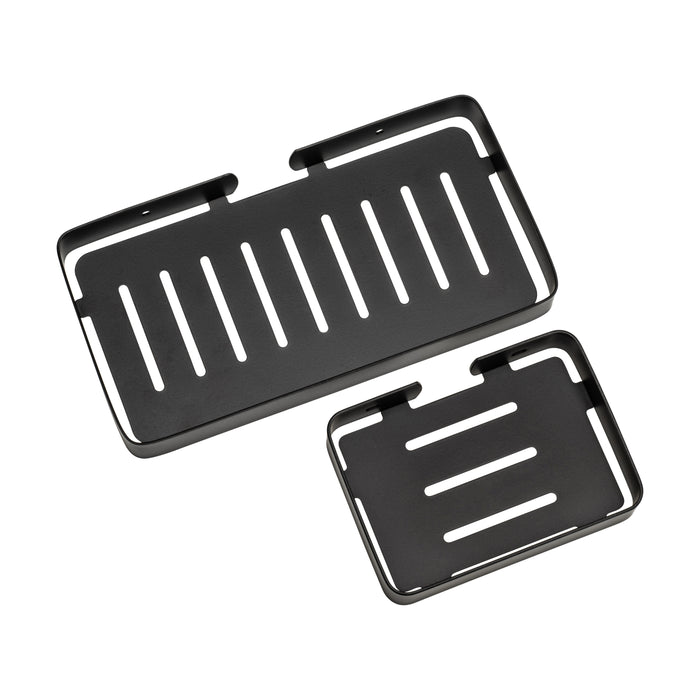 XIVADA Zeepbakje Sapo XL - Inclusief schroefset - Hangend - Zwart