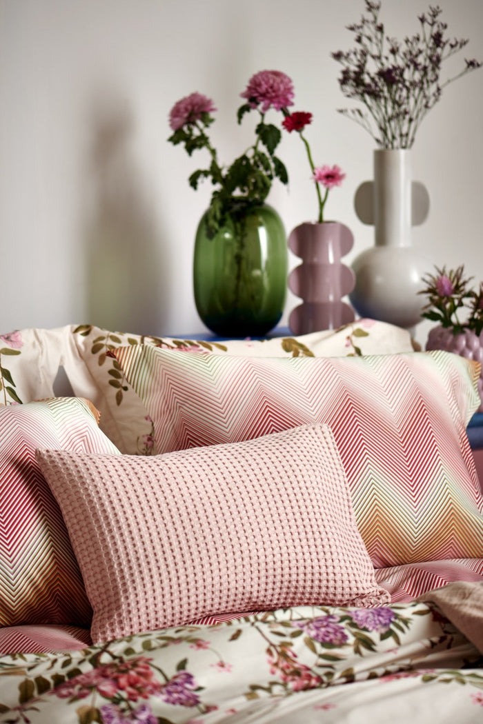 Ziggy Dekbedovertrek Pink | 200 x 200|220 cm | Roze | Satijnkatoen