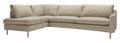 Sits Elis 2-zits + Divan Hoekbank Links Beige