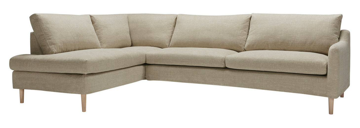 Sits Elis 2-zits + Divan Hoekbank Links Beige