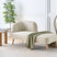 Beliani-TANLAY-Chaise longue-Lichtbeige-Linkszijdig-Polyester
