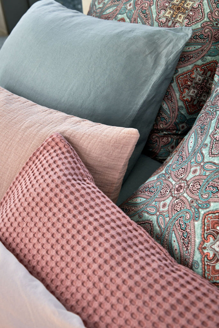 Home Pique Sprei Ash Rose | 160 x 250 cm | Roze | Katoen