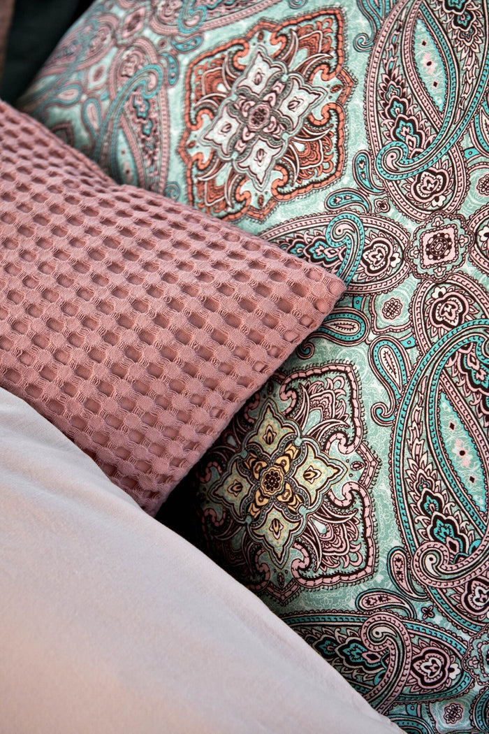 Home Pique Sprei Ash Rose | 160 x 250 cm | Roze | Katoen