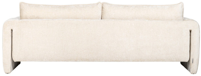 Richmond Interiors Sandro Wit Chenille 3-zits Bank