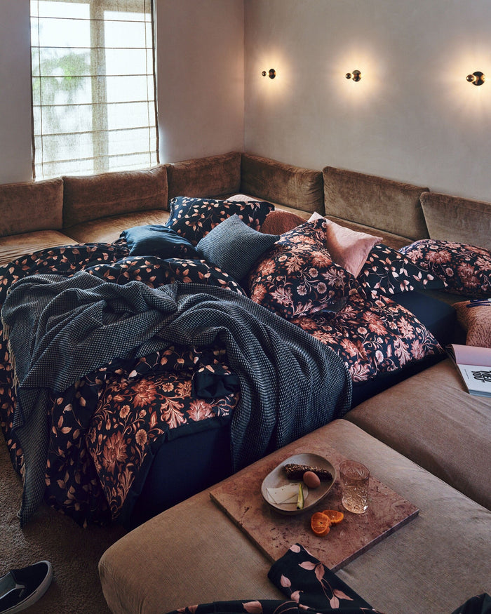 Home 95 Kussensloop Blue Ink | 40 x 55 cm | Blauw