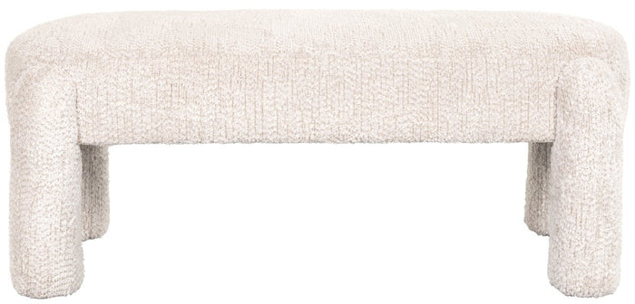 Richmond Interiors Holly Poef Lovely Creme 123 cm