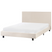 Beliani - ALBI - Tweepersoonsbed - Beige - 140 x 200 cm - Polyester
