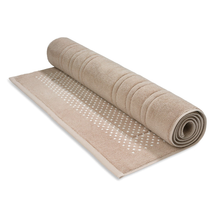 Houston Badmat Almond | 60 x 100 cm | Beige | Katoen