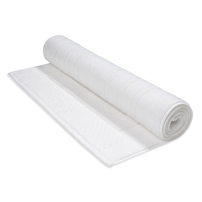 Houston Badmat | 60x60 cm  | Wit | Katoen