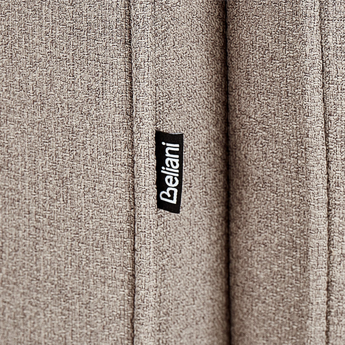 Beliani - DALUM - Tweezitsbank - Bruin - Polyester