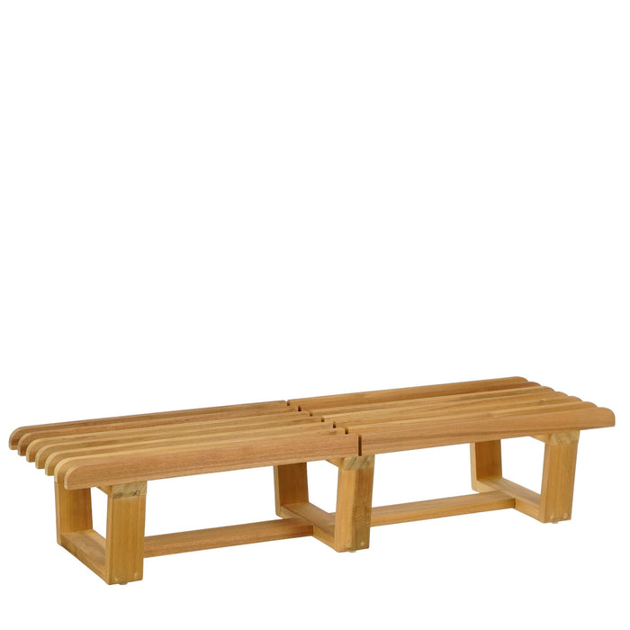 Mica Decorations Bankje Lennox - 140x40x28 cm - Hout - Bruin