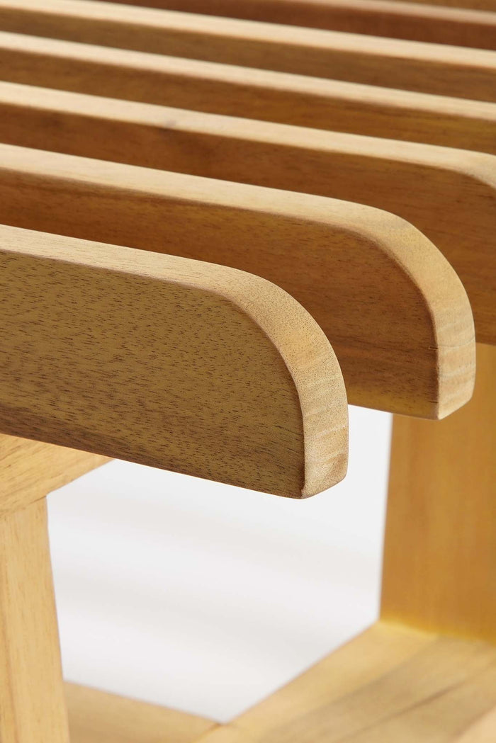 Mica Decorations Bankje Lennox - 140x40x28 cm - Hout - Bruin