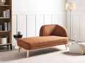 Beliani - TANLAY - Chaise longue - Goudbruin - Polyester
