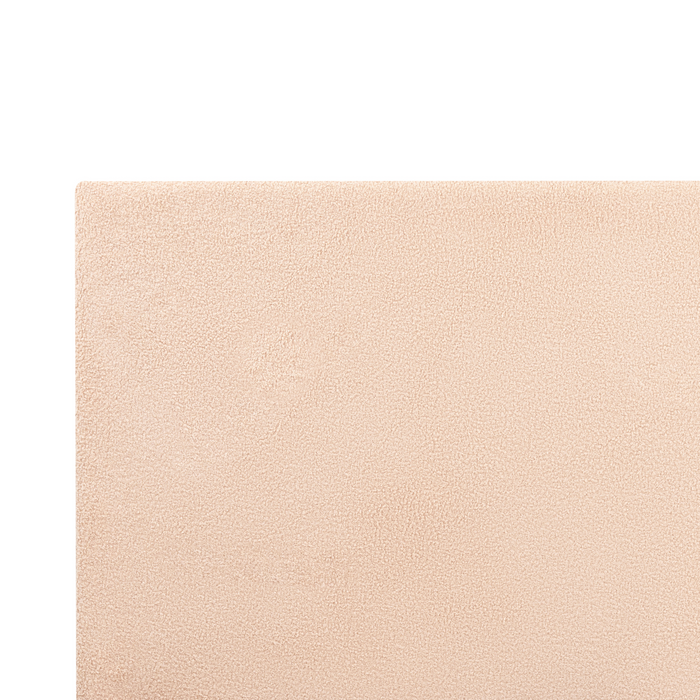 Beliani - ALBI - Tweepersoonsbed - Beige - 160 x 200 cm - Bouclé