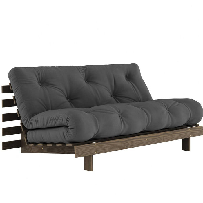 Karup design slaapbank Roots 160 carob bruin