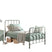 LUCEVI - Bronxx bed + Nachtkastje - Olive Green - 90x200 cm