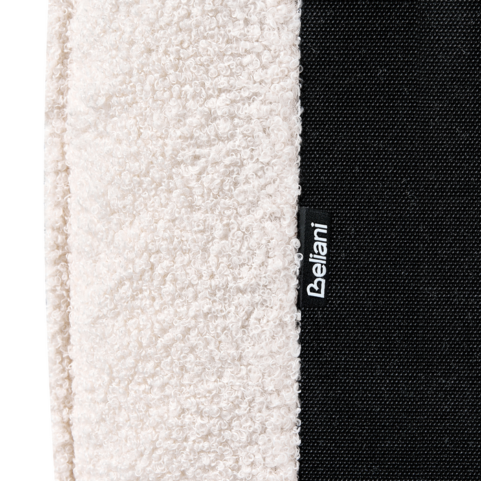 Beliani - LAVAUR - Tweepersoonsbed - Off-white - 160 x 200 cm - Bouclé