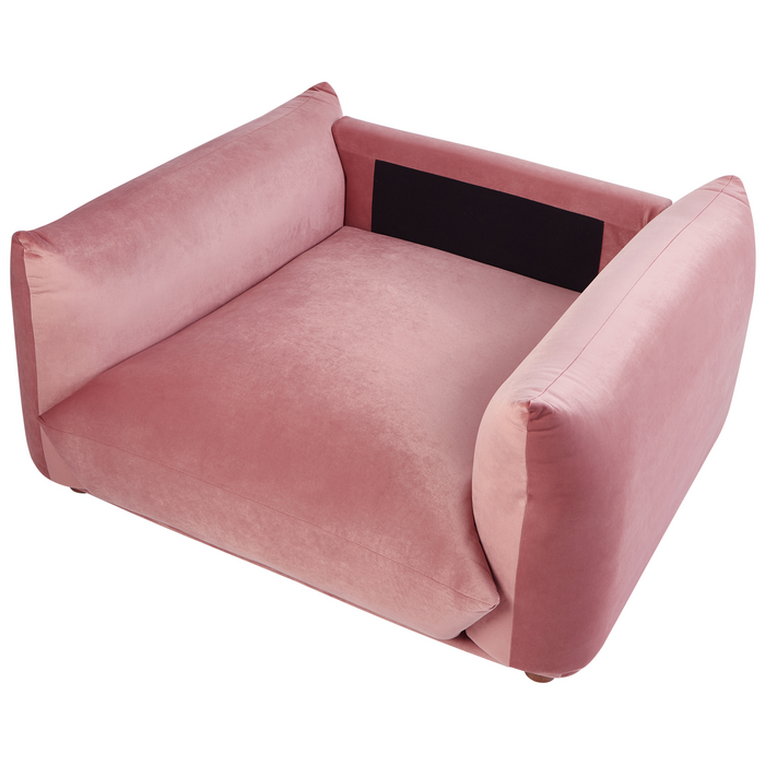 Beliani - LUVOS - Banken set - Roze - Fluweel