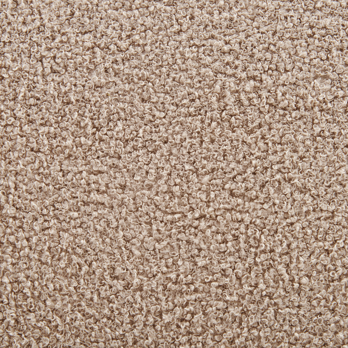 Beliani - LAVAUR - Tweepersoonsbed - Taupe - 160 x 200 cm - Bouclé