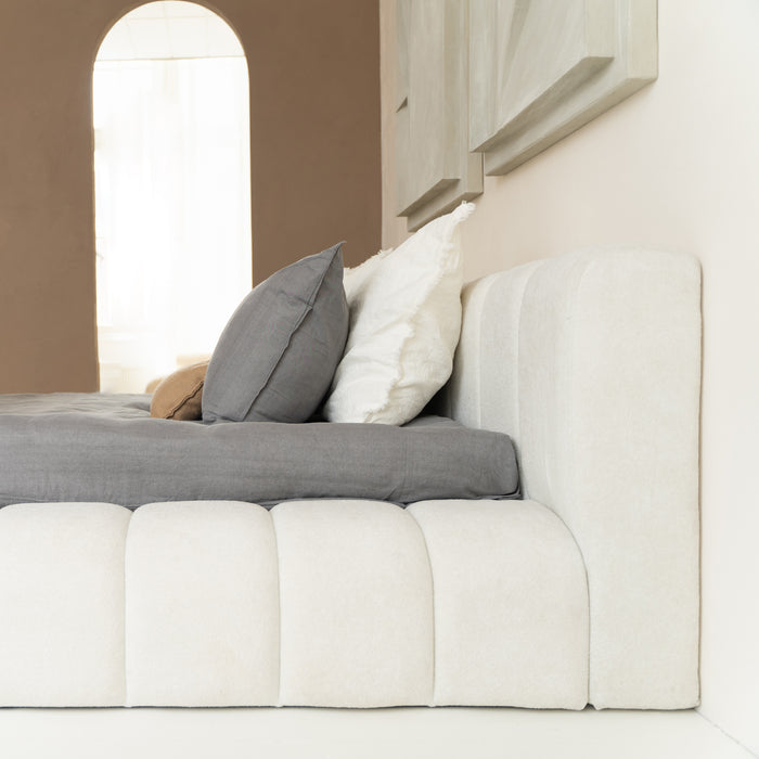 Adore - Designbed Beige Boxspring 160 x 200 Incl Matras