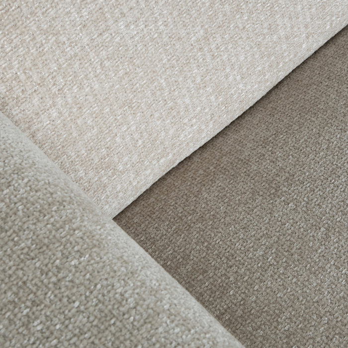 LABEL51 - Hoekbank Rodano Rechts - Naturel Elite - Zwart Metaal