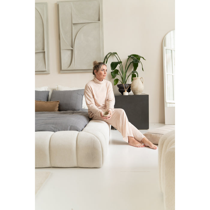 Adore - Designbed Beige Boxspring 160 x 200 Incl Matras
