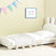 Beliani - PERROS - Kinderbed - Gebroken wit - 90 x 200 cm - Bouclé