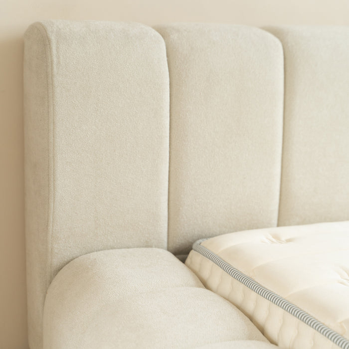 Adore - Designbed Beige Boxspring 160 x 200 Incl Matras
