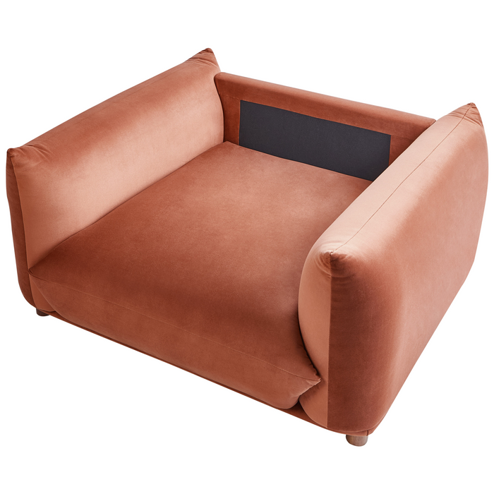 Beliani - LUVOS - Banken set - Goudbruin - Fluweel