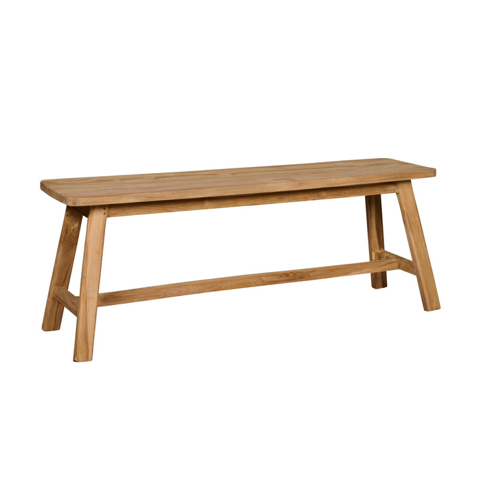 Bank Taby - Hout - Naturel - Hout - 120x45x30cm (BxHxD)