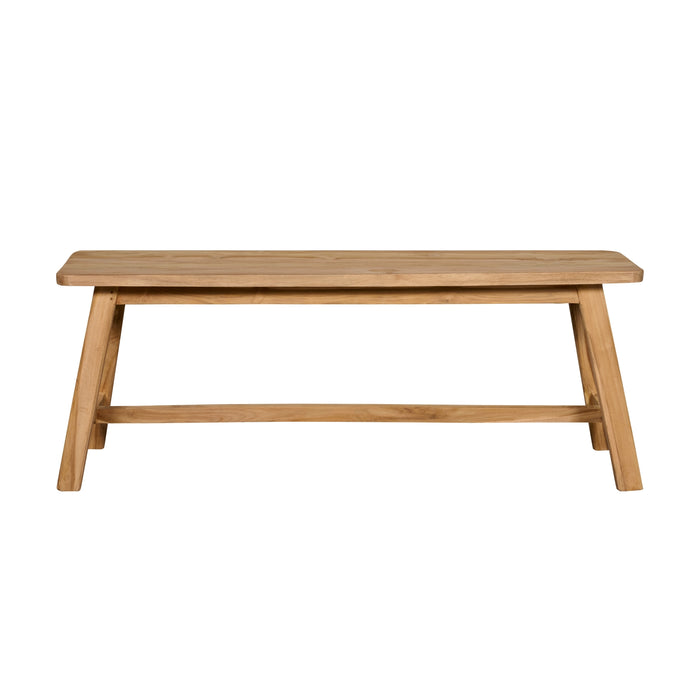 Bank Taby - Hout - Naturel - Hout - 120x45x30cm (BxHxD)