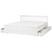 Beliani - OLENDON - Bed met 4 lades - Wit - 180 x 200 cm - Dennenhout