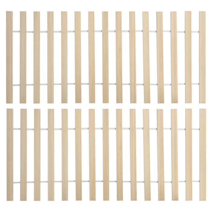 Beliani - OLENDON - Bed met 4 lades - Wit - 180 x 200 cm - Dennenhout