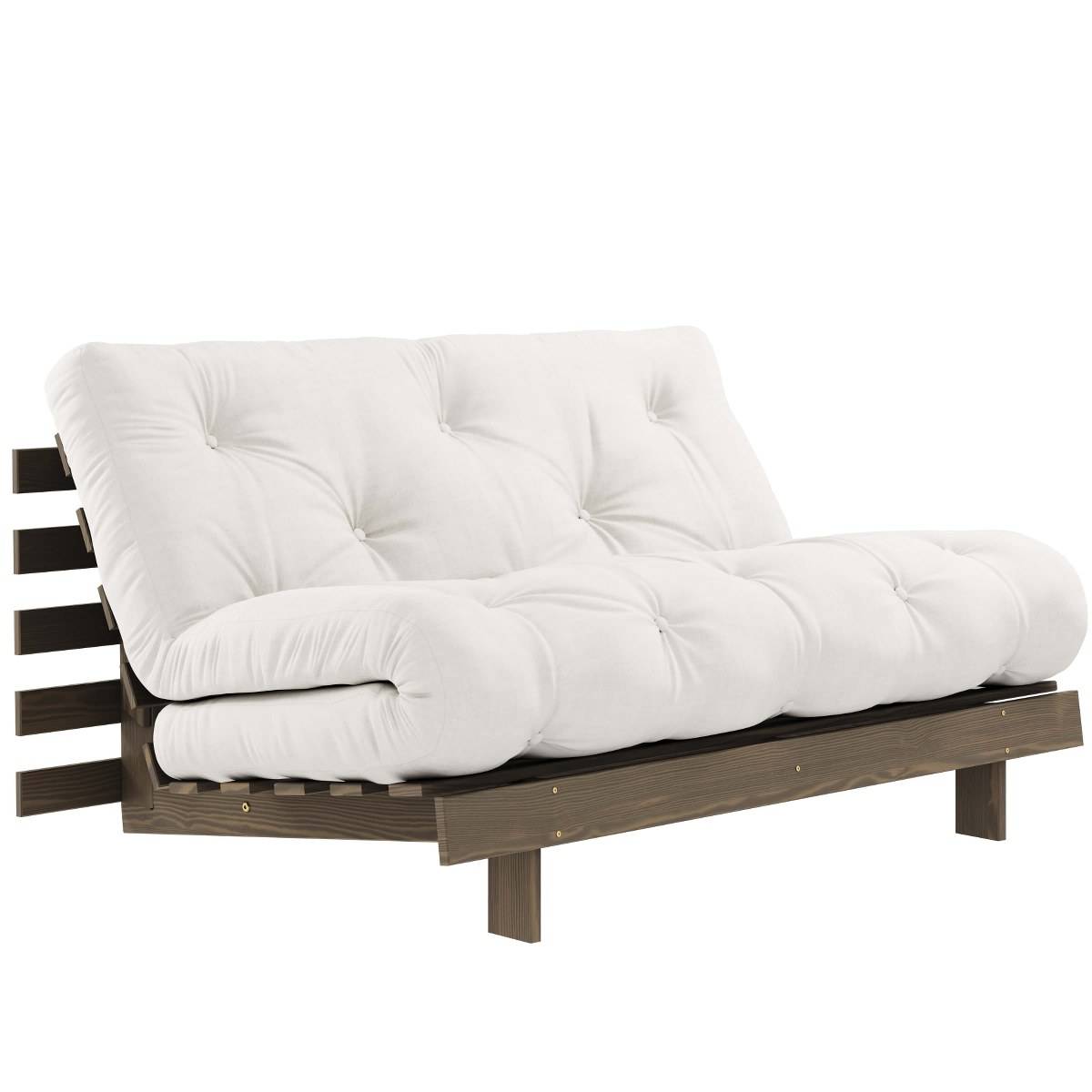 Karup design slaapbank Roots 140 carob bruin