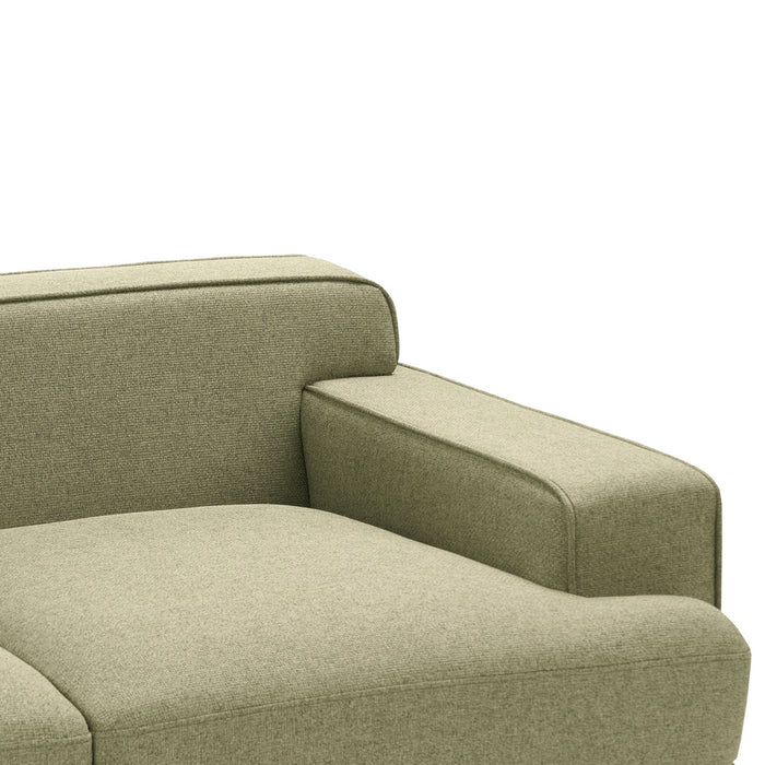 Beliani - DALUM - Tweezitsbank - Donkergroen - Polyester