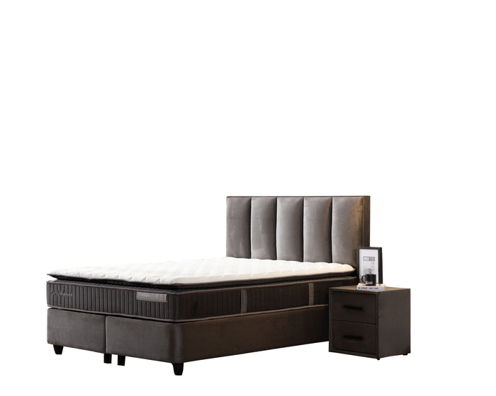 SKYBEDD ® Birdybedd Boxspring met Opbergruimte en Matras